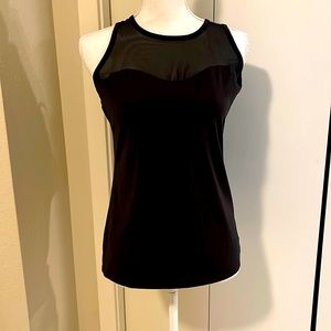 Fabletics black sleeveless top size XS #74